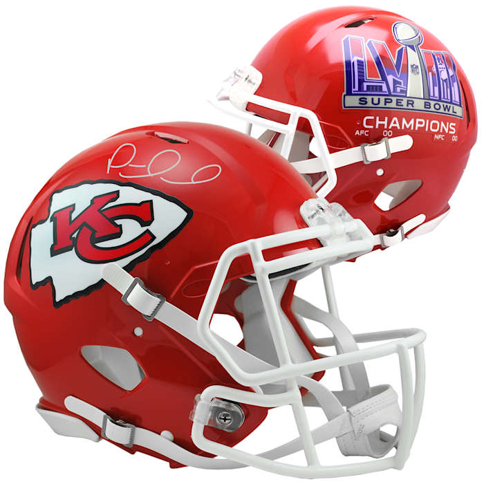 Kansas City Chiefs Patrick Mahomes Autographed SBLVIII Champions Helmet